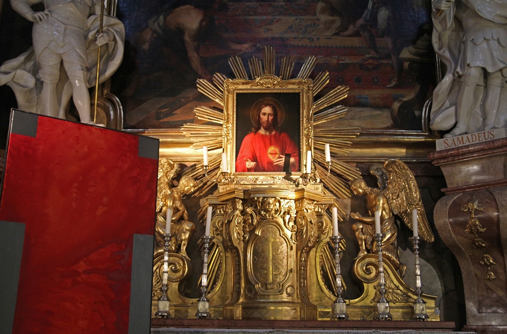 Jesus of Sacred Heart, Altar of St. Francis of Sales